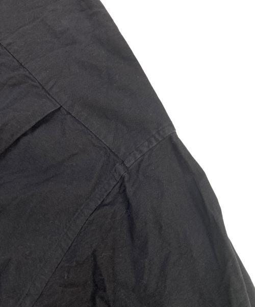 Graphpaper（グラフペーパー）Graphpaper (グラフペーパー) Oxford L/S Oversized Band Collar Shirt バンドカラーシャツ ブラック サイズ:記載なしの古着・服飾アイテム