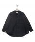 Graphpaper（グラフペーパー）の古着「Oxford L/S Oversized Band Collar Shirt バンドカラーシャツ」｜ブラック