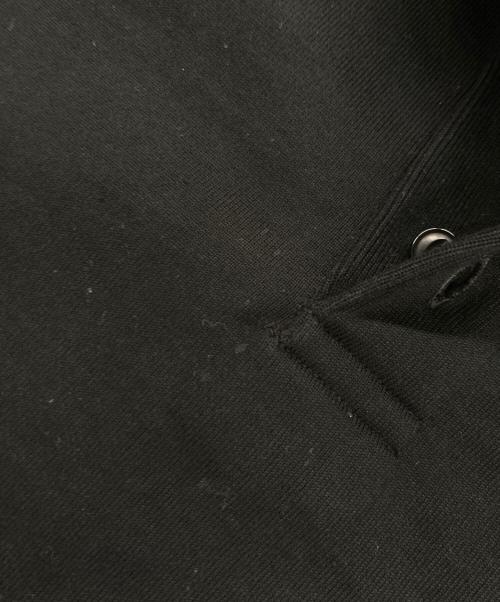 MARKAWARE（マーカウェア）MARKAWARE (マーカウェア) POLO COLLAR HUGE / ヒュージ ポロカラースウェット ブラック サイズ:2の古着・服飾アイテム