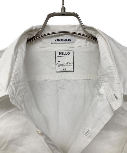 MADISON BLUE（マディソンブルー）MADISON BLUE (マディソンブルー) LAW COLLAR シャツ ホワイト サイズ:XSの古着・服飾アイテム
