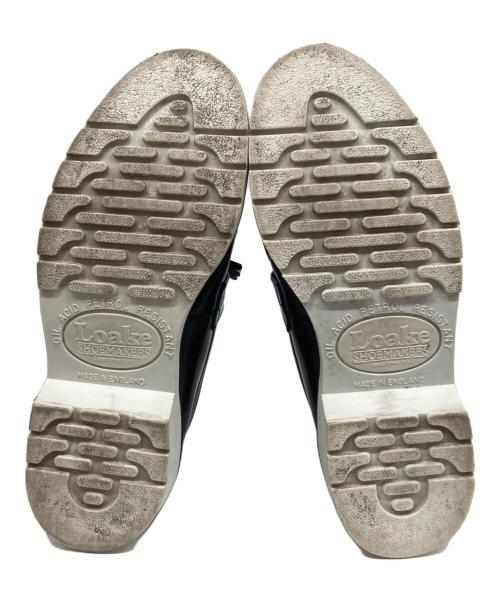 LOAKE LOAFER（ロークローファー）LOAKE LOAFER (ロークローファー) POLISHED LOAFER / タッセルローファー ブラック サイズ:7の古着・服飾アイテム
