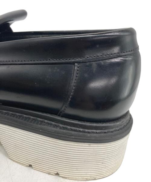 LOAKE LOAFER（ロークローファー）LOAKE LOAFER (ロークローファー) POLISHED LOAFER / タッセルローファー ブラック サイズ:7の古着・服飾アイテム