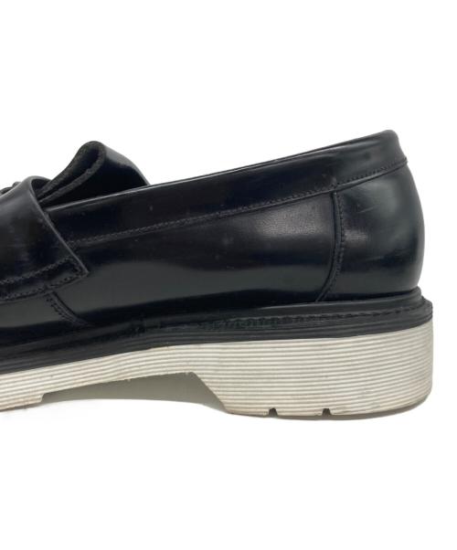 LOAKE LOAFER（ロークローファー）LOAKE LOAFER (ロークローファー) POLISHED LOAFER / タッセルローファー ブラック サイズ:7の古着・服飾アイテム