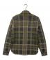 RRL (ダブルアールエル) Wool Cashmere Plaid Olive Workshirt / ウールカシミアプラッドオリーブワークシャツ グリーン サイズ:S：30000円