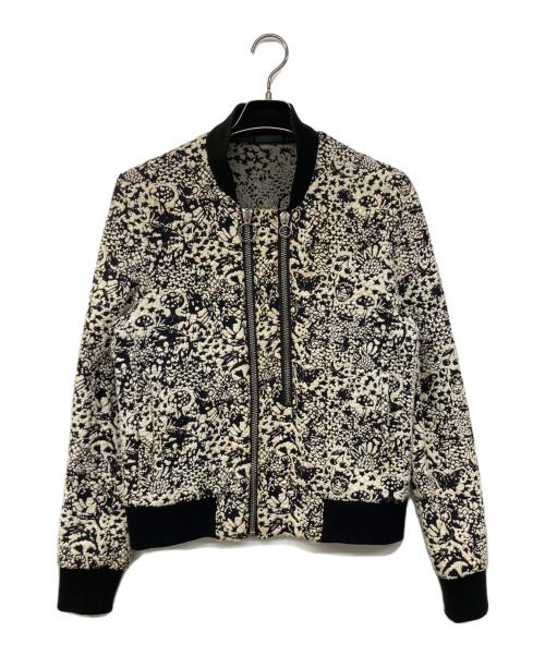 PAUL SMITH（ポールスミス）PAUL SMITH (ポールスミス) ジャガード織ジャケット  ホワイト サイズ:記載なしの古着・服飾アイテム