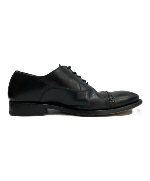 berwick（バーウィック）berwick (バーウィック) ストレートチップレザーシューズ ブラック サイズ:6 1/2の古着・服飾アイテム