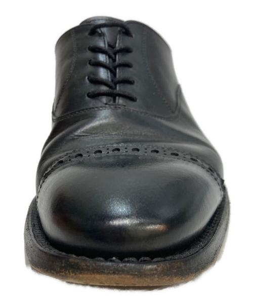 berwick（バーウィック）berwick (バーウィック) ストレートチップレザーシューズ ブラック サイズ:6 1/2の古着・服飾アイテム