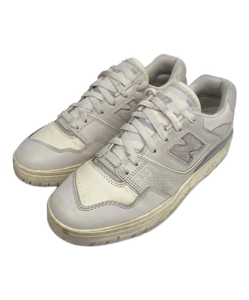 NEW BALANCE（ニューバランス）NEW BALANCE (ニューバランス) Aime Leon Dore (エメ レオン ドレ) ローカットスニーカー ホワイト サイズ:26.5の古着・服飾アイテム