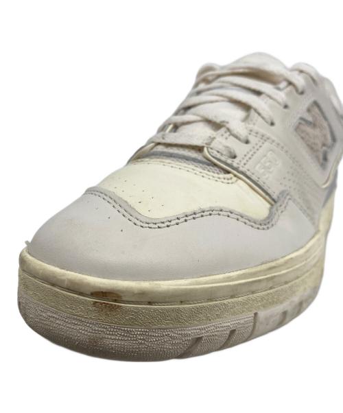 NEW BALANCE（ニューバランス）NEW BALANCE (ニューバランス) Aime Leon Dore (エメ レオン ドレ) ローカットスニーカー ホワイト サイズ:26.5の古着・服飾アイテム