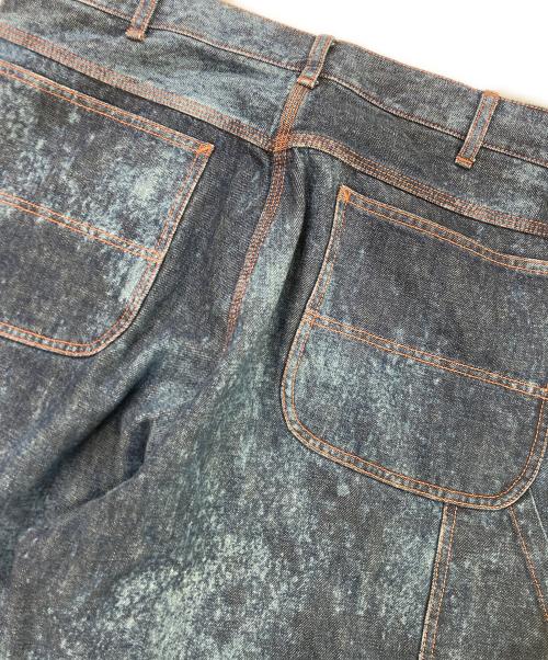 BEAMS PLUS（ビームスプラス）BEAMS PLUS (ビームスプラス) Painter Pants Lined Denim Discharge  デニムパンツ インディゴ サイズ:XLの古着・服飾アイテム