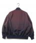 BEAMS PLUS (ビームスプラス) MIL Flight Jacket Iridescent Twill MA-1ジャケット ネイビー×ボルドー サイズ:XL：20000円