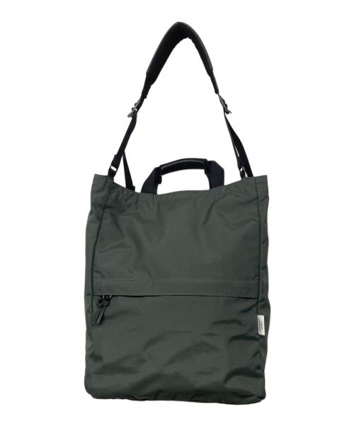 STANDARD SUPPLY（スタンダードサプライ）STANDARD SUPPLY (スタンダードサプライ) BEAMS PLUS (ビームスプラス) 2WAY ZIP TOTE トートバッグ グリーンの古着・服飾アイテム