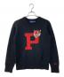 POLO RALPH LAUREN（ポロ・ラルフローレン）の古着「P Sweater tiger カシミヤ混ニット」｜ブラック