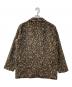 Drawing Numbers (ドローイングナンバーズ) レオパードワイドジャケット ブラウン サイズ:38：15000円