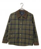 A.P.C.アーペーセー）の古着「チェックハンティングジャケット」｜オリーブ