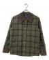 A.P.C.（アーペーセー）の古着「チェックハンティングジャケット」｜オリーブ