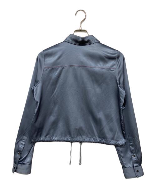 DIESEL（ディーゼル）DIESEL (ディーゼル) C-ERICA / レーヨン シャツジャケット ブルー サイズ:Mの古着・服飾アイテム