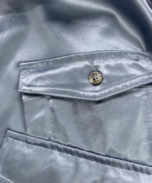 DIESEL（ディーゼル）DIESEL (ディーゼル) C-ERICA / レーヨン シャツジャケット ブルー サイズ:Mの古着・服飾アイテム