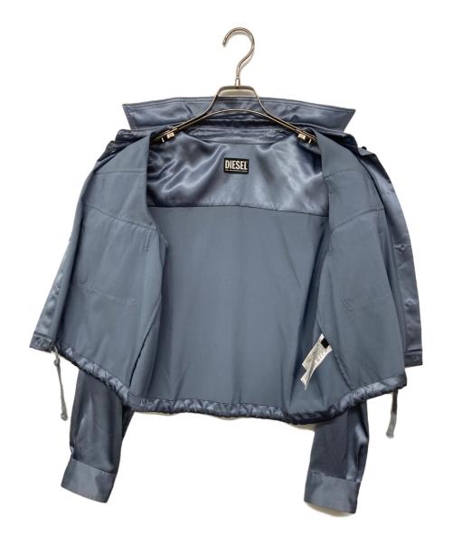 DIESEL（ディーゼル）DIESEL (ディーゼル) C-ERICA / レーヨン シャツジャケット ブルー サイズ:Mの古着・服飾アイテム