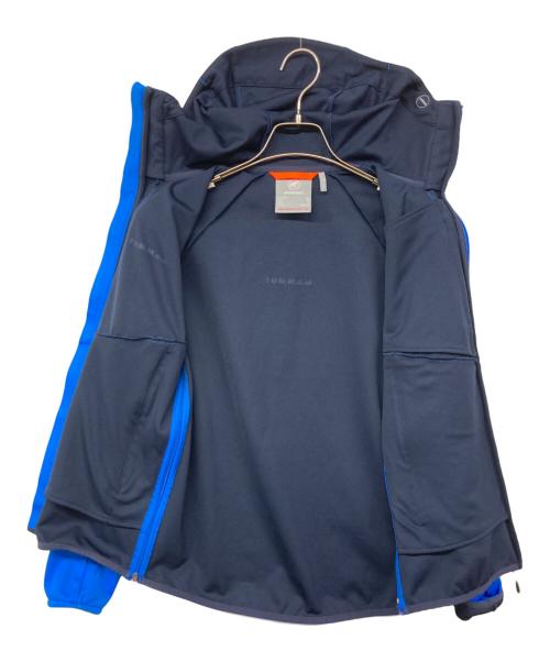 MAMMUT（マムート）MAMMUT (マムート) Ultimate VI SO Hooded Jacket / アルティメット VI ソフトシェル フーデット ジャケット ブルー サイズ:Sの古着・服飾アイテム