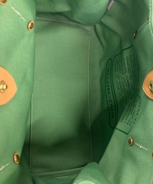 COACH（コーチ）COACH (コーチ) DISNEY (ディズニー) DISNEY X COACH フローラル アンド ミッキーマウス トート 30 グリーンの古着・服飾アイテム