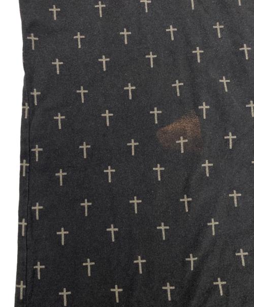 UNDERCOVERISM（アンダーカバーイズム）UNDERCOVERISM (アンダーカバーイズム) クロスプリントカットソー ブラック サイズ:Mの古着・服飾アイテム