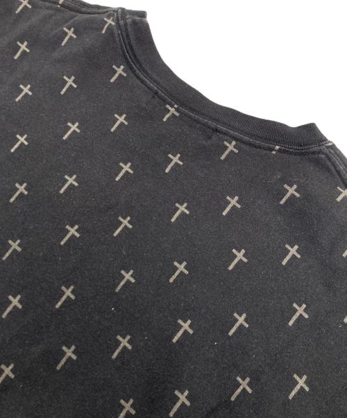 UNDERCOVERISM（アンダーカバーイズム）UNDERCOVERISM (アンダーカバーイズム) クロスプリントカットソー ブラック サイズ:Mの古着・服飾アイテム