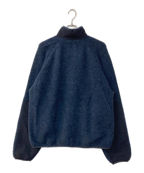 nanamica（ナナミカ）nanamica (ナナミカ) Boiled Wool ZIP UP Sweater ネイビー サイズ:Lの古着・服飾アイテム