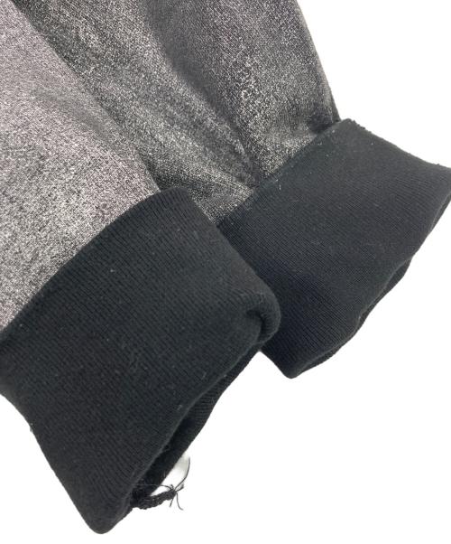 MM6 Maison Margiela（エムエムシックスメゾンマルジェラ）MM6 Maison Margiela (エムエムシックスメゾンマルジェラ) SUPREME (シュプリーム) 24SS Foil Box Logo Hooded Sweatshirt シルバー×ブラック サイズ:Ｓの古着・服飾アイテム