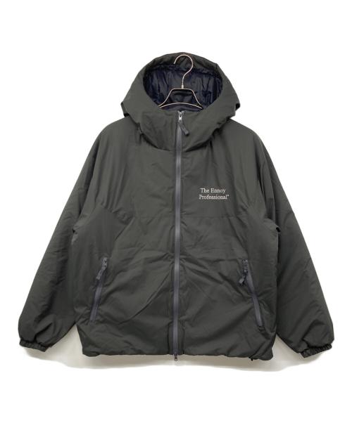 The Ennoy Professional（ザ エンノイ プロフェッショナル）The Ennoy Professional (ザ エンノイ プロフェッショナル) PADDED NYLON HOODIE 中綿ジャケット グレー サイズ:Mの古着・服飾アイテム