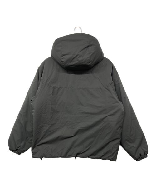The Ennoy Professional（ザ エンノイ プロフェッショナル）The Ennoy Professional (ザ エンノイ プロフェッショナル) PADDED NYLON HOODIE 中綿ジャケット グレー サイズ:Mの古着・服飾アイテム