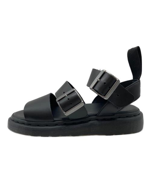 Dr.Martens（ドクターマーチン）Dr.Martens (ドクターマーチン) Gryphon Brando Leather Gladiator Sandals グリフォン サンダル ブラック サイズ:UK4の古着・服飾アイテム