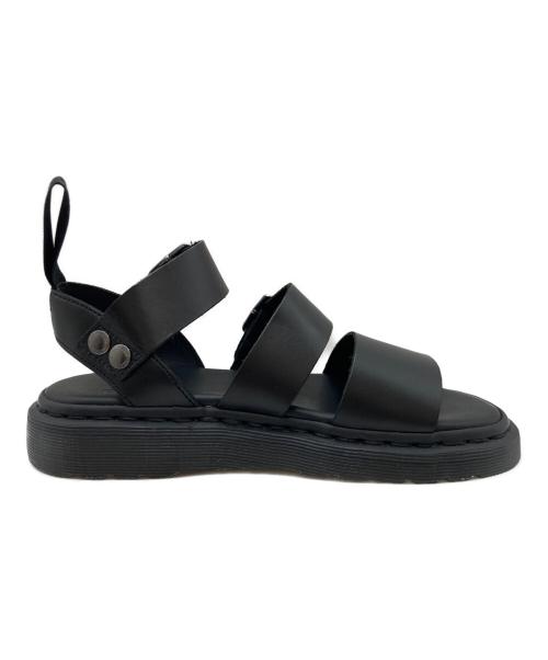 Dr.Martens（ドクターマーチン）Dr.Martens (ドクターマーチン) Gryphon Brando Leather Gladiator Sandals グリフォン サンダル ブラック サイズ:UK4の古着・服飾アイテム