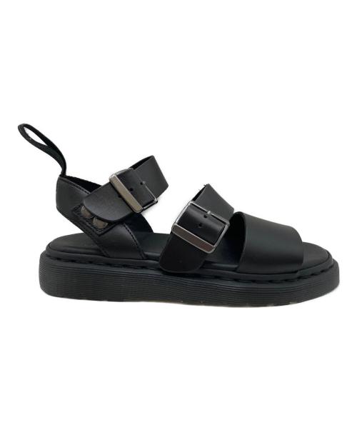 Dr.Martens（ドクターマーチン）Dr.Martens (ドクターマーチン) Gryphon Brando Leather Gladiator Sandals グリフォン サンダル ブラック サイズ:UK4の古着・服飾アイテム