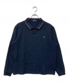 FRED PERRYフレッドペリー）の古着「The Fred Perry Shirt / フレッドペリー長袖ポロシャツ」｜ネイビー