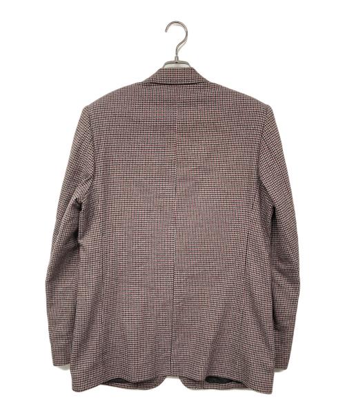 FRED PERRY（フレッドペリー）FRED PERRY (フレッドペリー) RAF SIMONS (ラフシモンズ) コラボテーラードジャケット ブラック×レッド サイズ:Ｍの古着・服飾アイテム