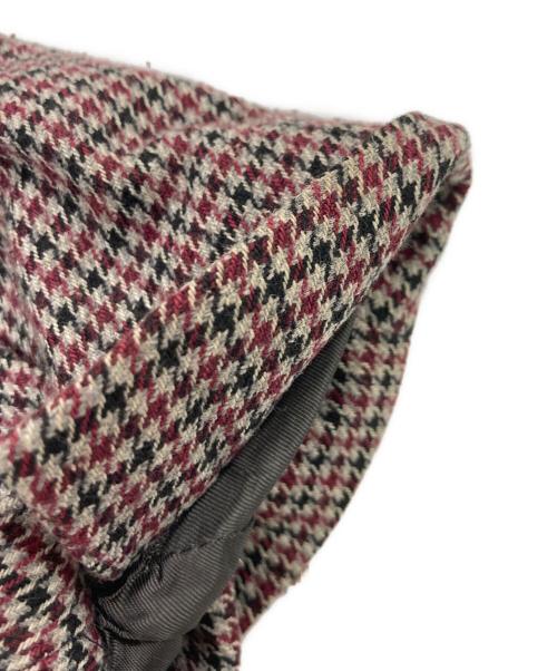 FRED PERRY（フレッドペリー）FRED PERRY (フレッドペリー) RAF SIMONS (ラフシモンズ) コラボテーラードジャケット ブラック×レッド サイズ:Ｍの古着・服飾アイテム