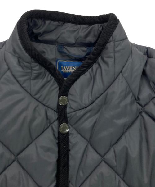 LAVENHAM（ラベンハム）LAVENHAM (ラベンハム) BIG QUILT MICKFIELD JACKET / ビッグ キルト ミックフィールドジャケット グレー サイズ:Lの古着・服飾アイテム