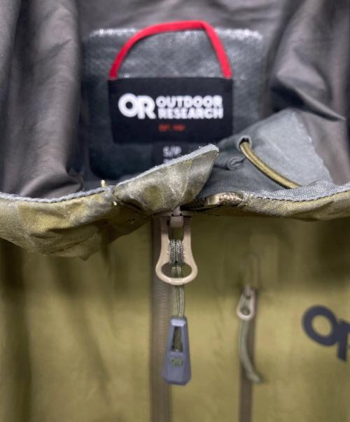 OUTDOOR RESEARCH（アウトドアリサーチ）OUTDOOR RESEARCH (アウトドアリサーチ) Foray Jacket ナイロンジャケット マウンテンパーカー オリーブ サイズ:Sの古着・服飾アイテム