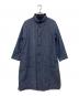 nest Robe（ネストローブ）の古着「ヘリンボーンリバーシブルコート」｜ブルー