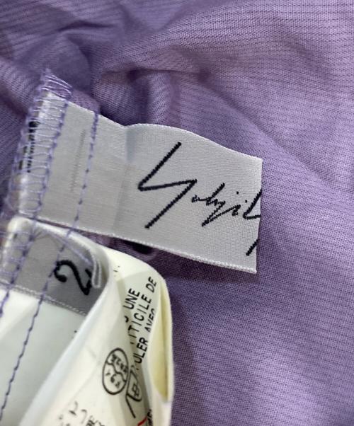 YOHJI YAMAMOTO（ヨウジヤマモト）YOHJI YAMAMOTO (ヨウジヤマモト) ノースリーブワンピース パープル サイズ:2の古着・服飾アイテム