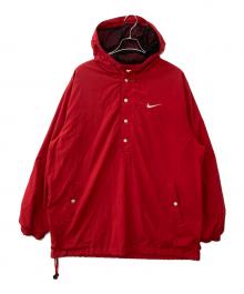 NIKE（ナイキ）の古着「90`sハーフスナップフーディ」｜レッド