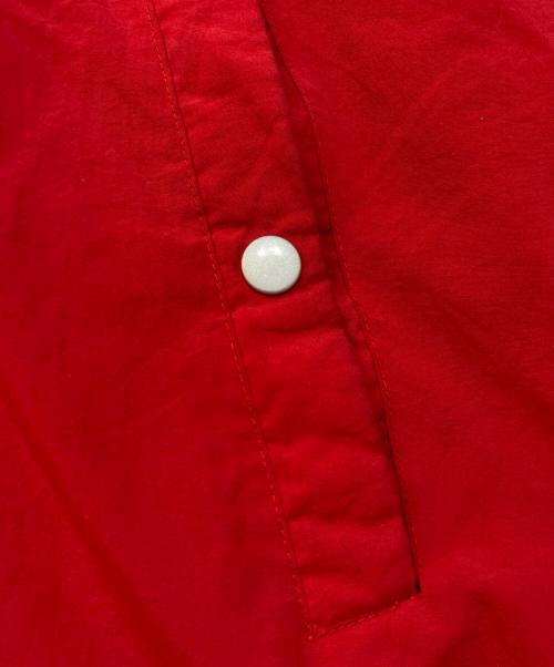 NIKE（ナイキ）NIKE (ナイキ) 90`sハーフスナップフーディ レッド サイズ:Lの古着・服飾アイテム