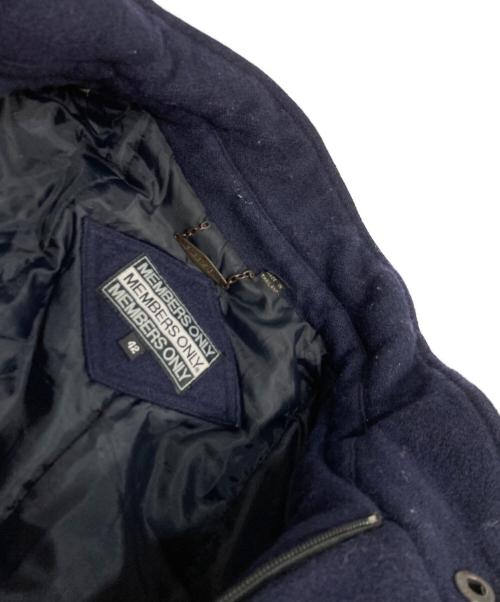 MEMBERS ONLY（メンバーズオンリー）MEMBERS ONLY (メンバーズオンリー) ウールショートジャケット ネイビー サイズ:42の古着・服飾アイテム