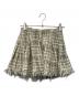 HYEON (ヘヨン) basil skort ツイードショートパンツ ホワイト×ブラック サイズ:M：13000円