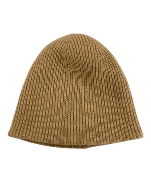 NUMBER (N)INE（ナンバーナイン）NUMBER (N)INE (ナンバーナイン) ウールニットビーニー ベージュ サイズ:ONE SIZEの古着・服飾アイテム