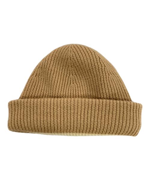 NUMBER (N)INE（ナンバーナイン）NUMBER (N)INE (ナンバーナイン) ウールニットビーニー ベージュ サイズ:ONE SIZEの古着・服飾アイテム