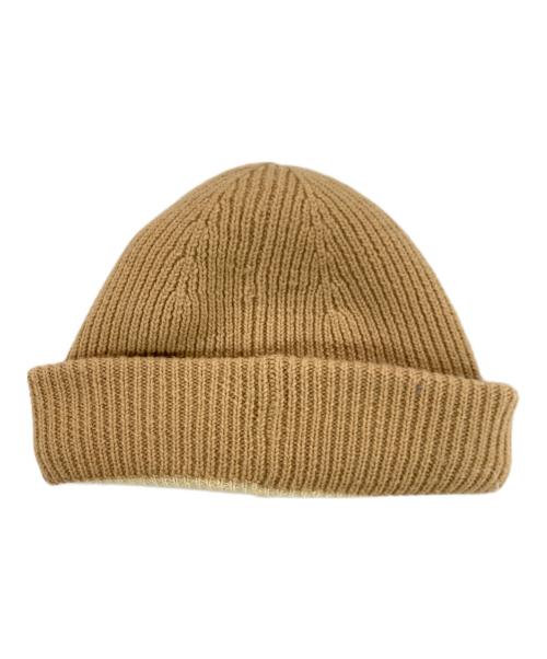 NUMBER (N)INE（ナンバーナイン）NUMBER (N)INE (ナンバーナイン) ウールニットビーニー ベージュ サイズ:ONE SIZEの古着・服飾アイテム