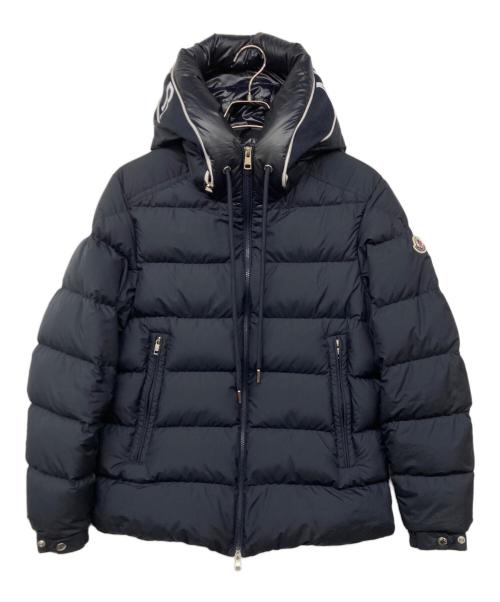 MONCLER（モンクレール）MONCLER (モンクレール) CARDERE GIUBBOTTO ダウンジャケット ネイビー サイズ:1の古着・服飾アイテム