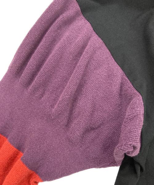 Vivienne Westwood man（ヴィヴィアン ウェストウッド マン）Vivienne Westwood man (ヴィヴィアン ウェストウッド マン) SEA MONSTER MIX PULLOVER / “SEA MONSTER” プルオーバー ミックス トップ ブラック サイズ:Fの古着・服飾アイテム